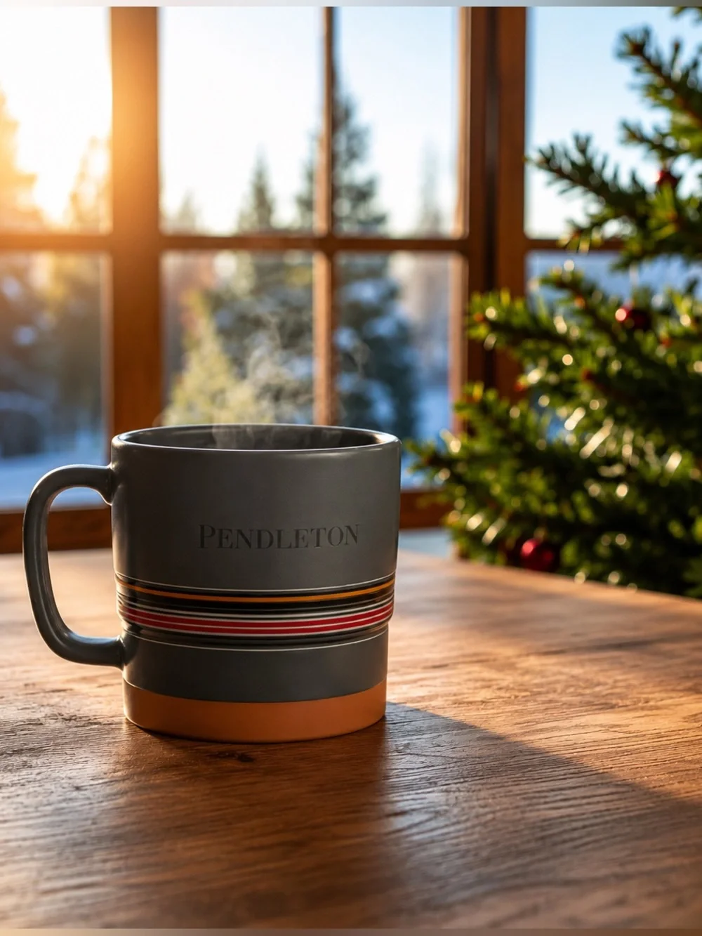 Pendleton Mountain Stripes Stoneware Mug 18 oz National Parks Collection
